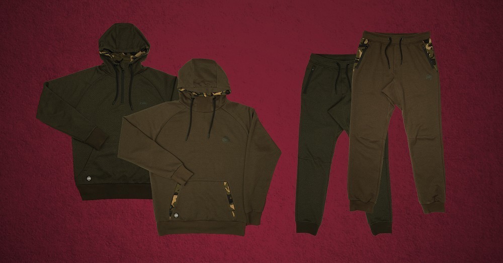 fox chunk dark olive hoodie