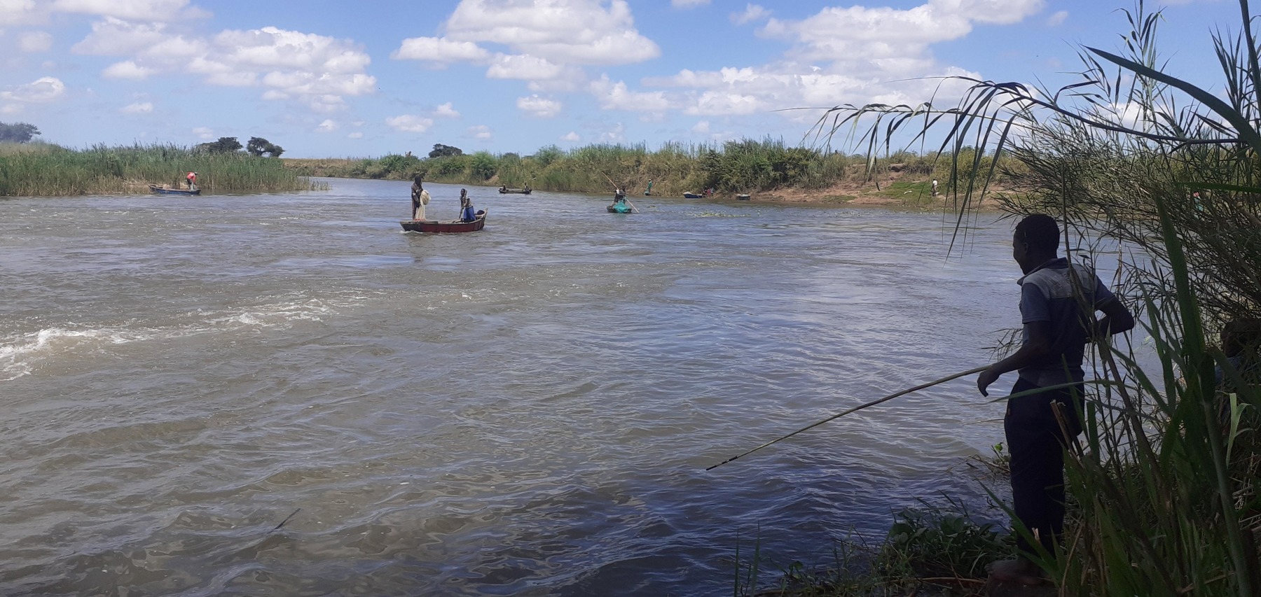 Daily scenes along the rivers