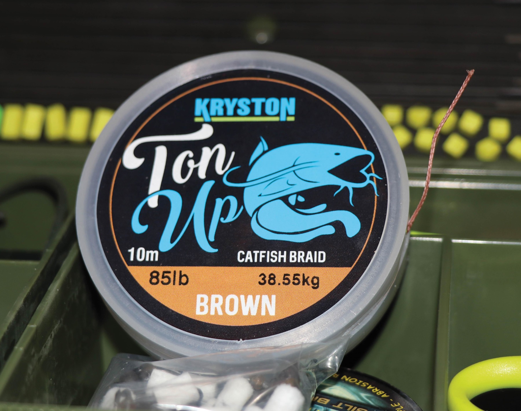 Kryston - Ton Up Catfish Braid 10m 85lb
