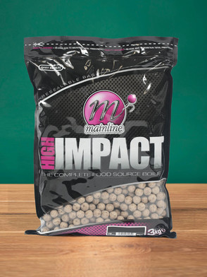 3kg Mainline Baits High Impact Diamond White Shelf-life Boilies